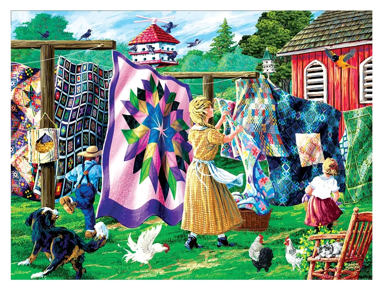 Quilter's Clothesline - Joseph Burgess