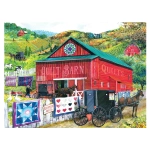 Stopping at the Quilt Barn - Tom Wood