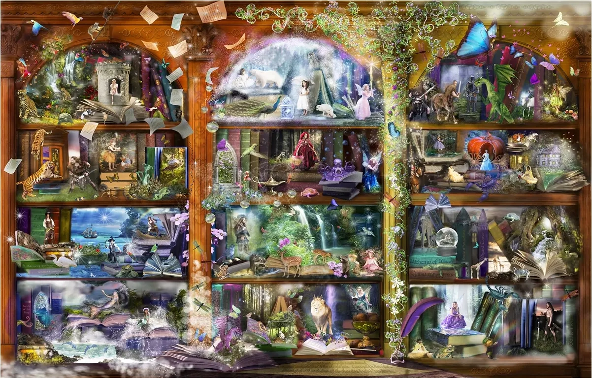 Enchanted Fairytale Library - Alixandra Mullins