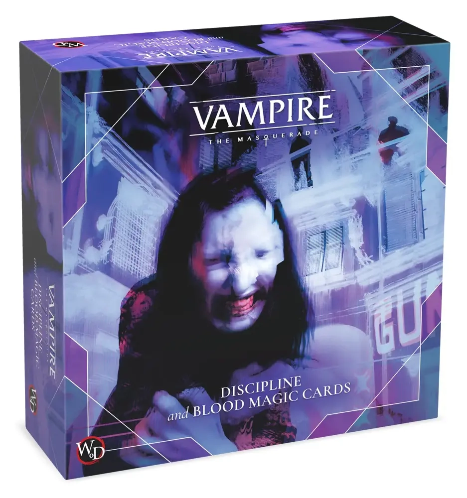 Vampire: The Masquerade 5th Edition Roleplaying Game Discipline Deck Accessory - EN