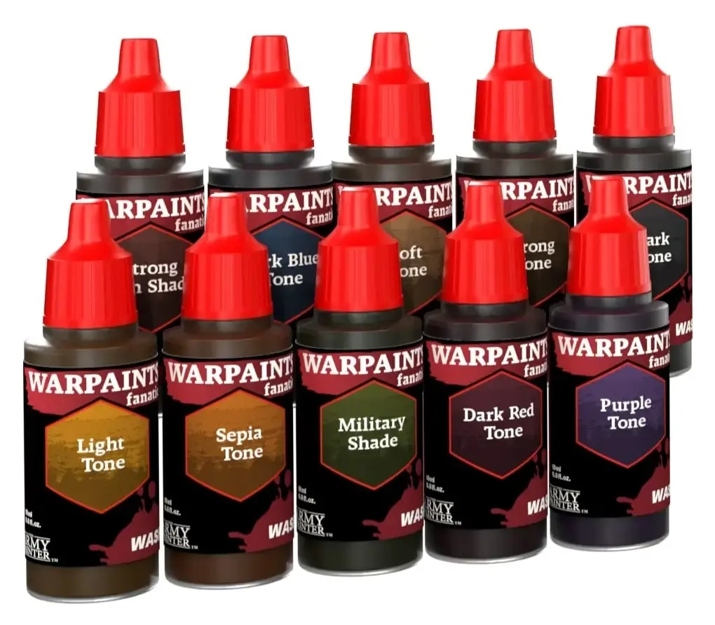 Warpaints Fanatic Washes - Paint Set