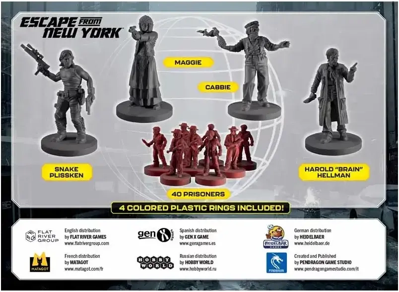 Escape from New York - Heroes & Prisoners Set