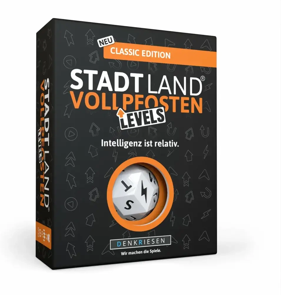 STADT LAND VOLLPFOSTEN – Levels - CLASSIC EDITION - "Intelligenz ist relativ."