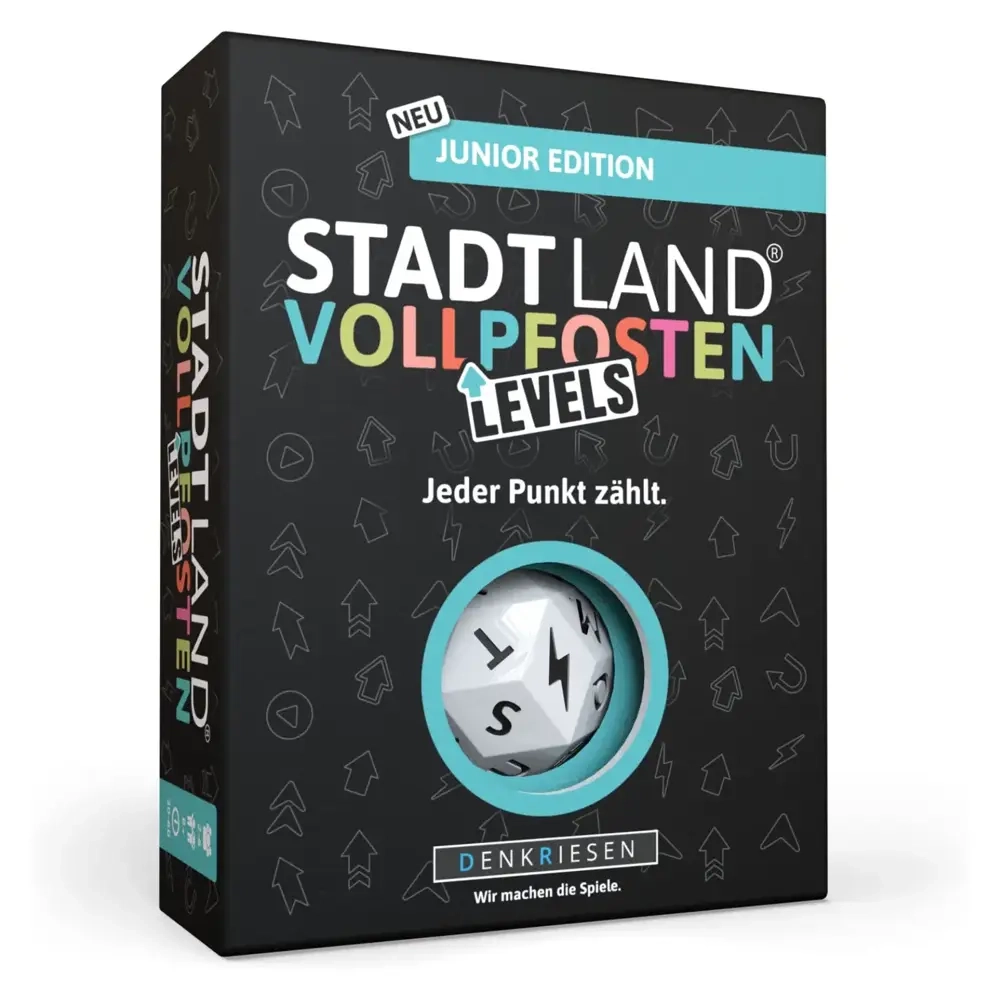 STADT LAND VOLLPFOSTEN – Levels – JUNIOR EDITION - "Jeder Punkt zählt."