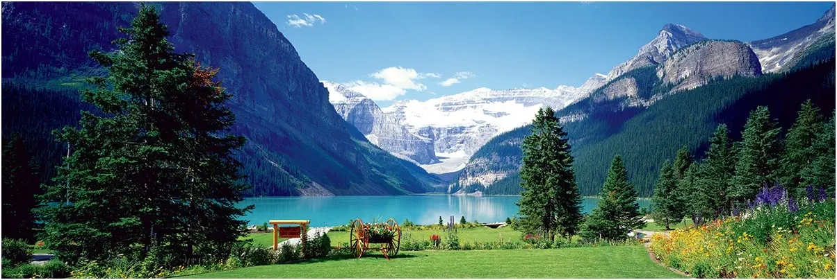 Lake Louise in den kanadischen Rockies