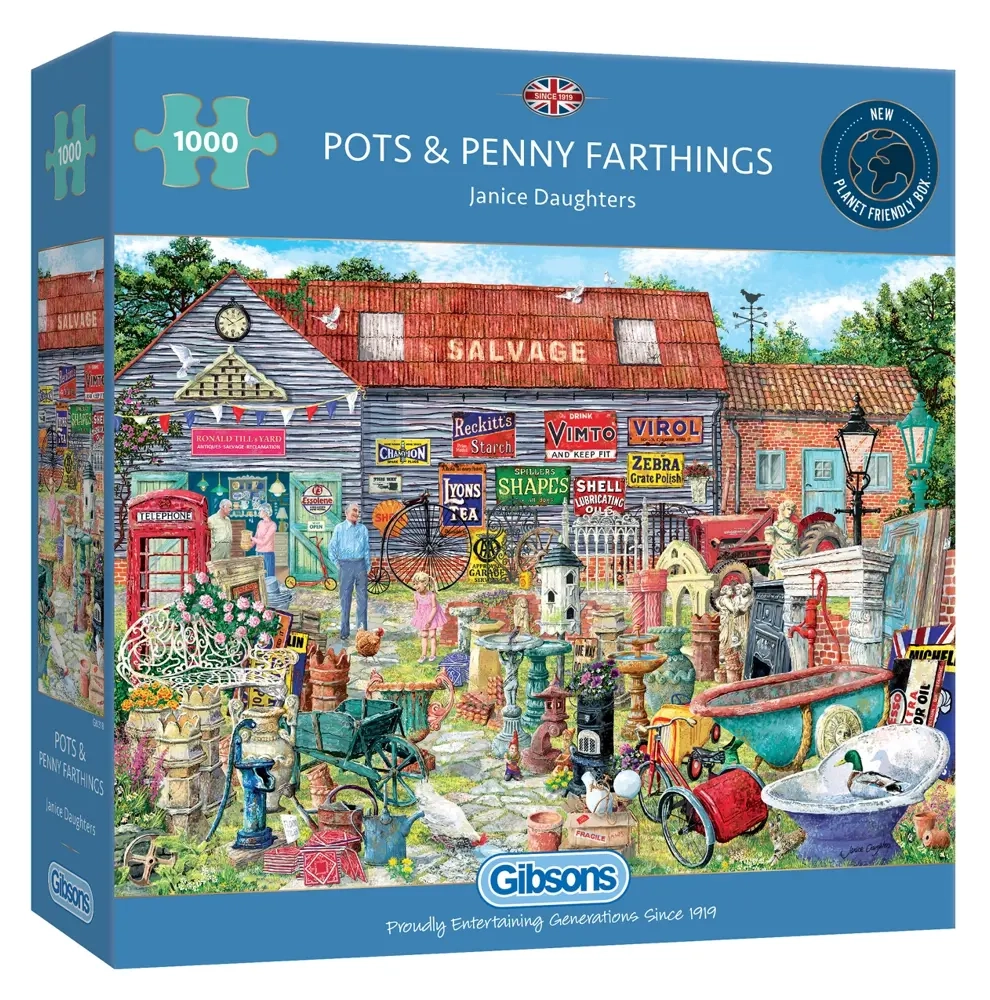 Pots & Penny Farthings