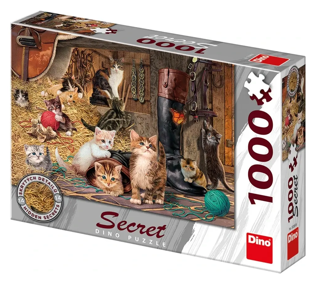 Secret Puzzle - Katzen