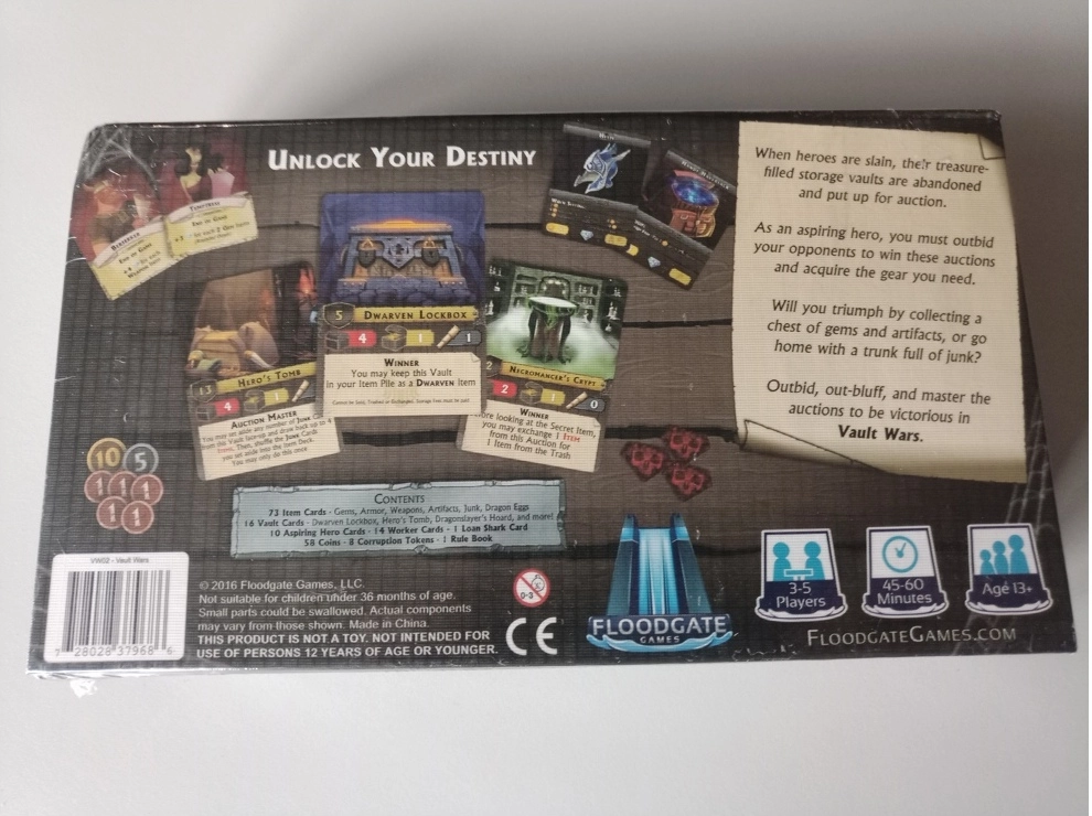 Vault Wars - Second Edition - EN (Defekte Verpackung)