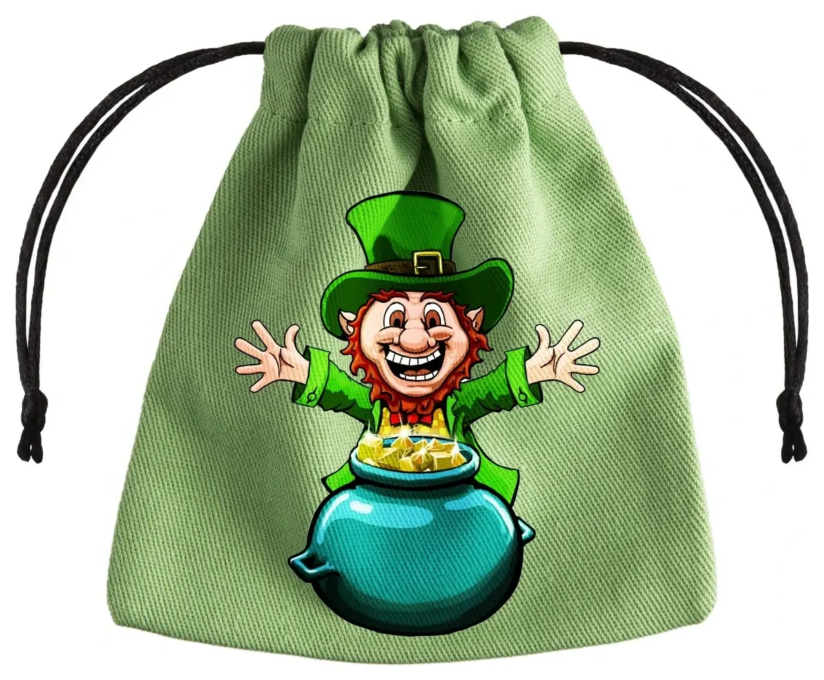 Lucky Green Dice Bag - Pot of Gold