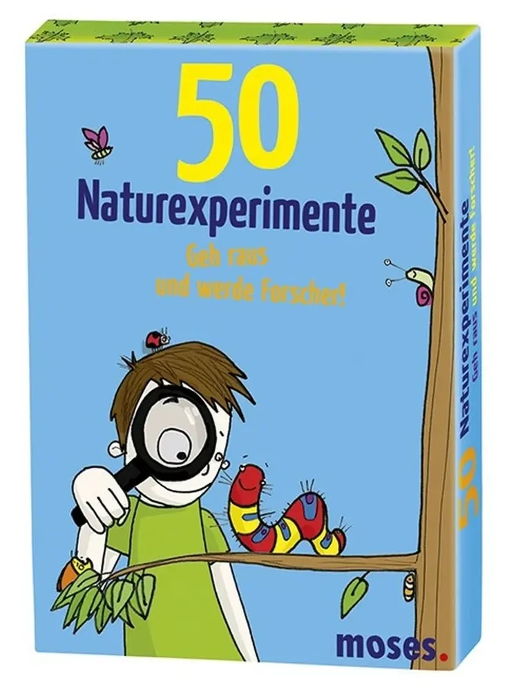 50 Naturexperimente – Geh raus und werde Forscher!