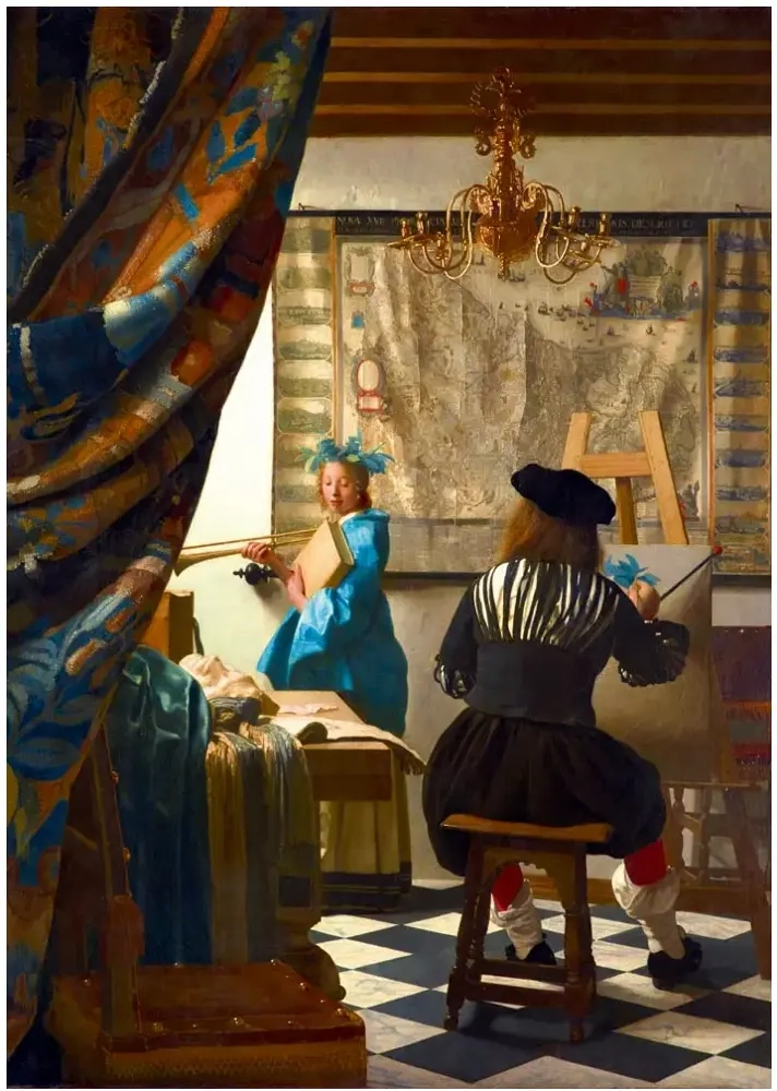 Art of Painting - 1668 - Johannes Vermeer