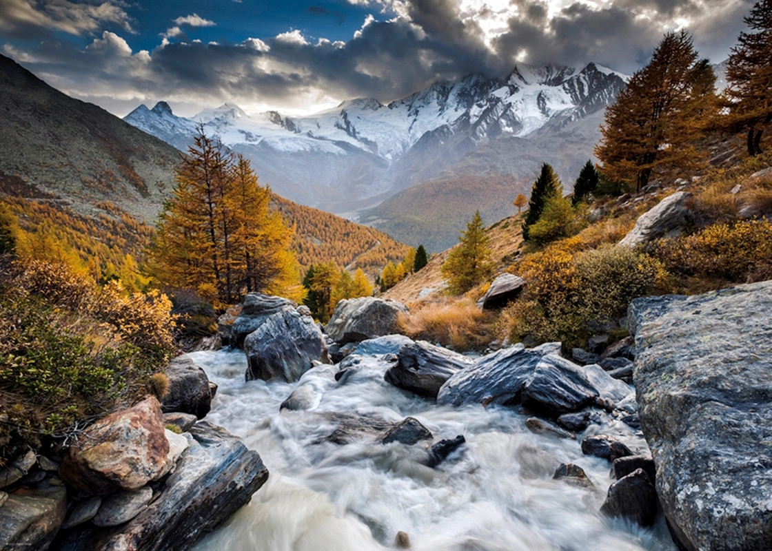 Mountain Stream - Valais Switzerland