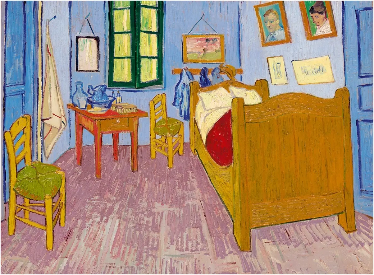 Bedroom in Arles, 1888 (3000 Teile)