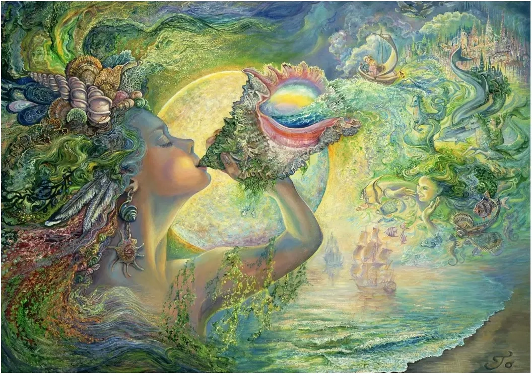 Call of the Sea - Josephine Wall