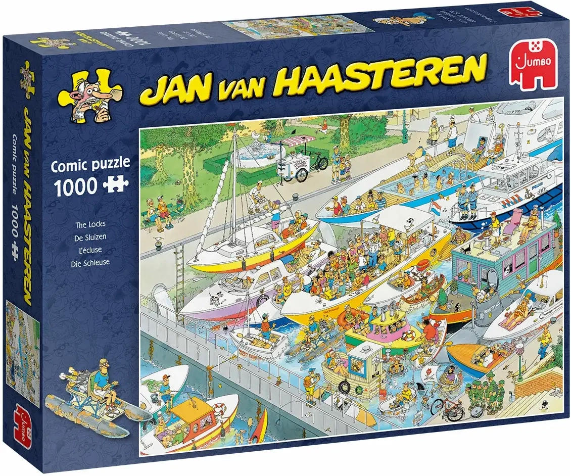 Die Schleuse - Jan van Haasteren