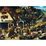 Pieter Bruegel - Die niederländischen Sprichwörter, 1559