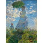 Claude Monet - Frau mit Sonnenschirm, 1875