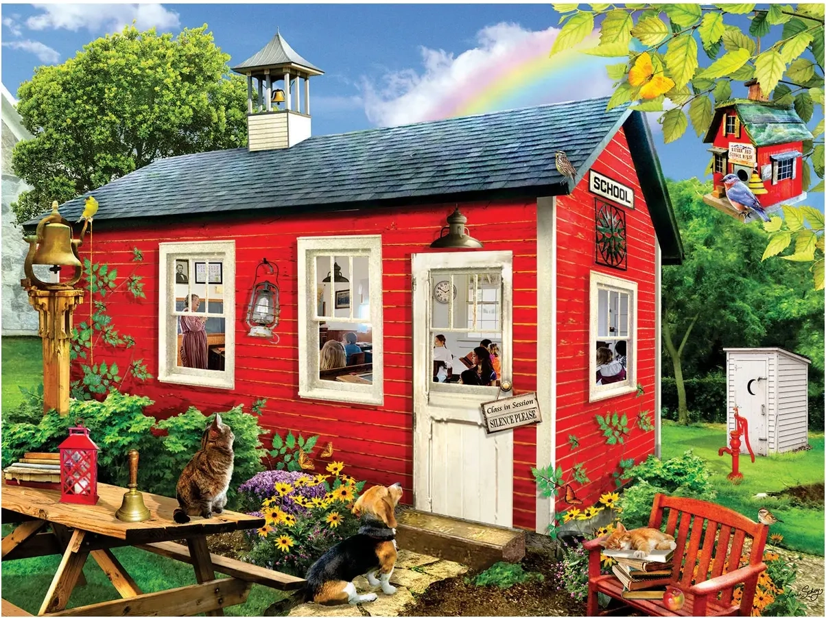 Little Red School House - Lori Schory