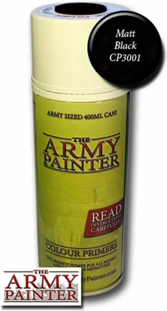 Primer - Matt Black Spray (400ml)