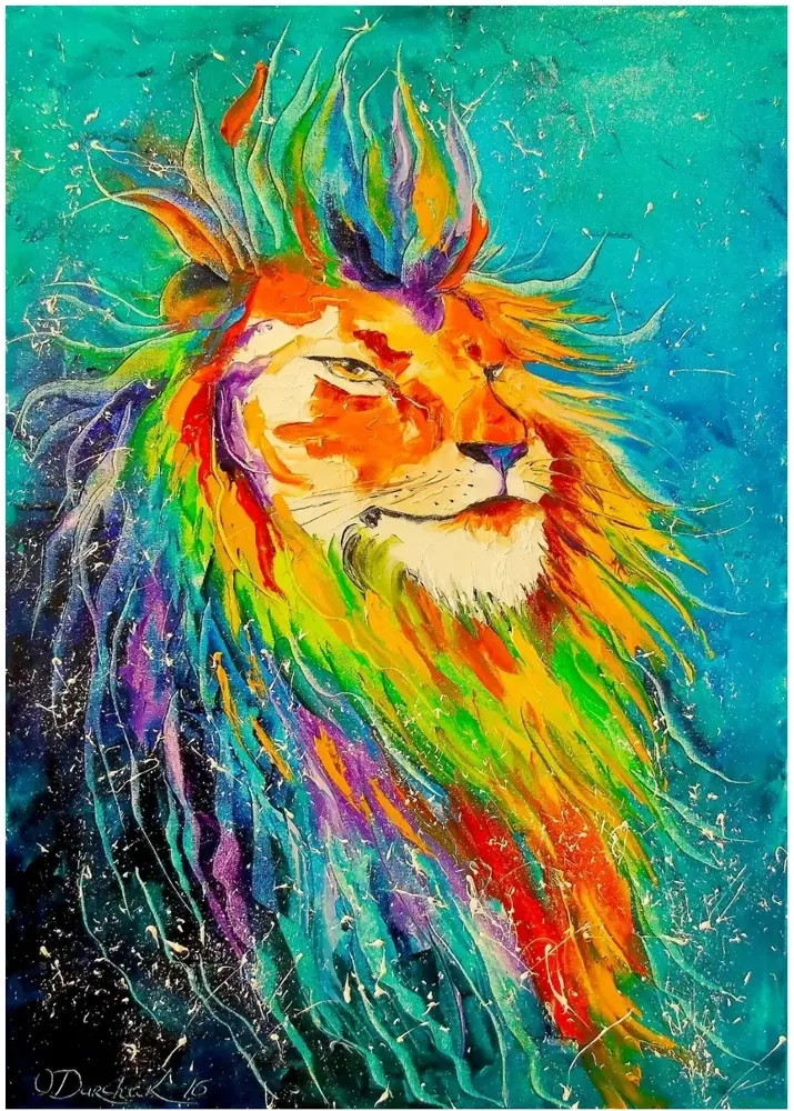 Rainbow Lion