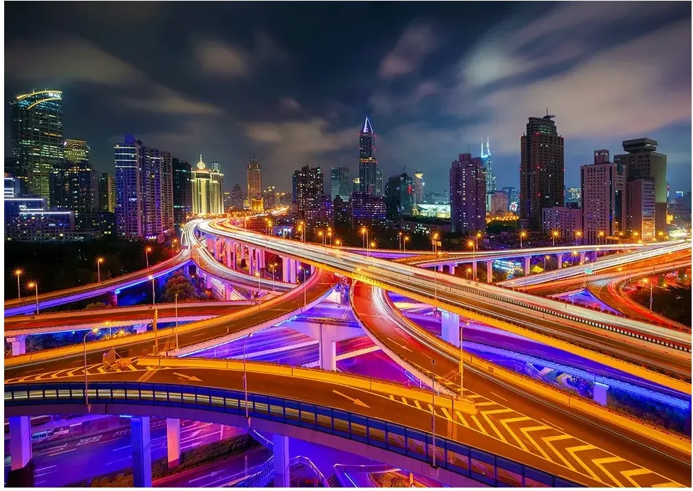 Shanghai bei Nacht