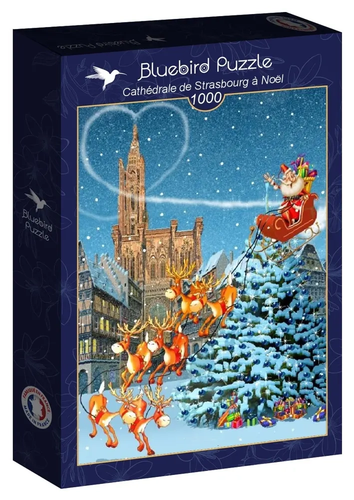 Cathédrale de Strasbourg à Noël