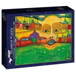 Hundertwasser - Irinaland over the Balkans, 1969