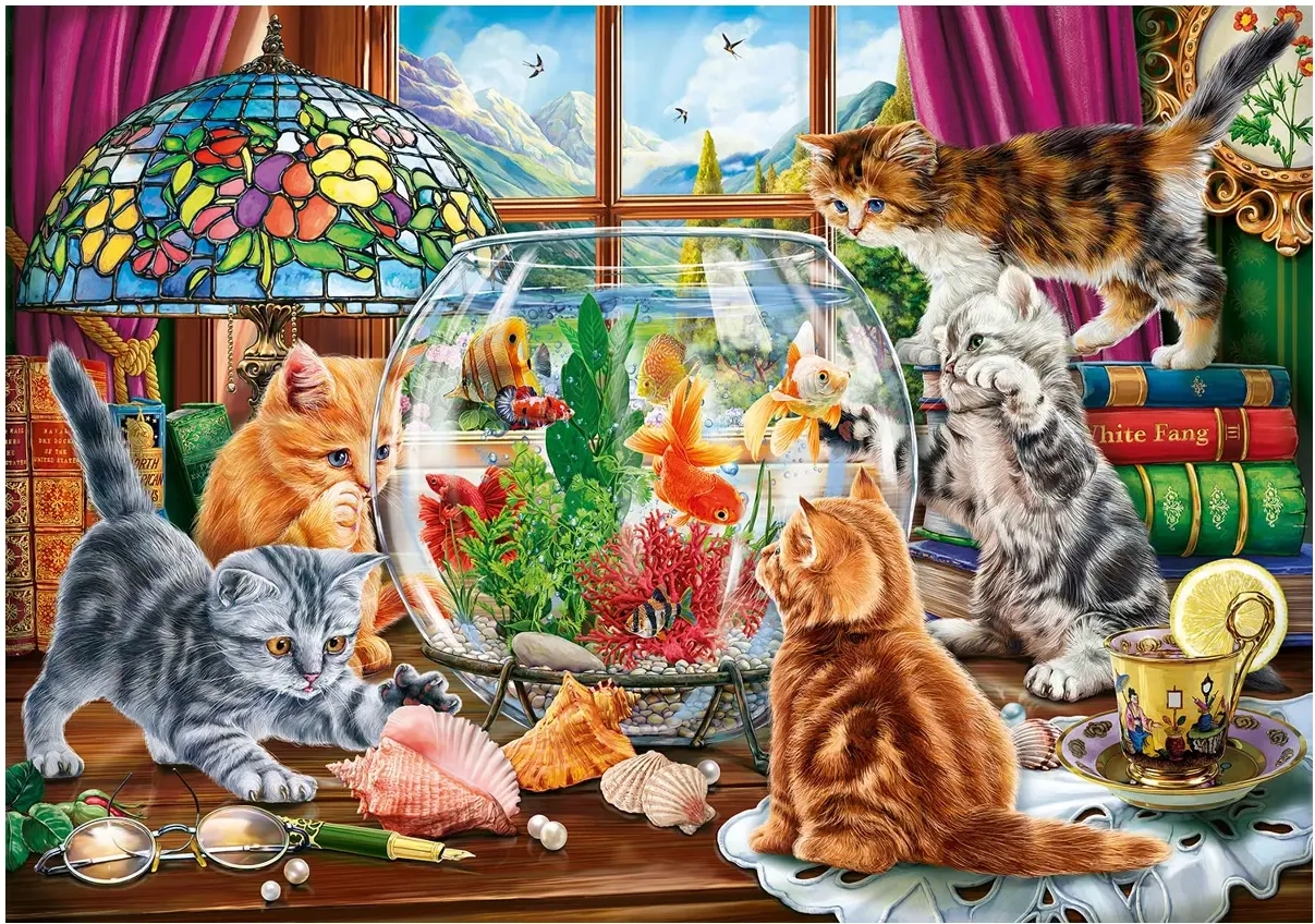 Kittens and the Aquarium - XXL Teile