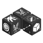 DiceWar - Rise of Xeladron Würfelset schwarz