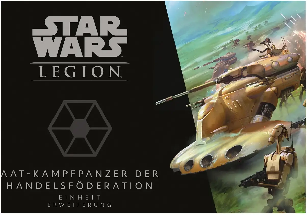 Star Wars: Legion - AAT Kampfpanzer der Handelsföderation - Erweiterung