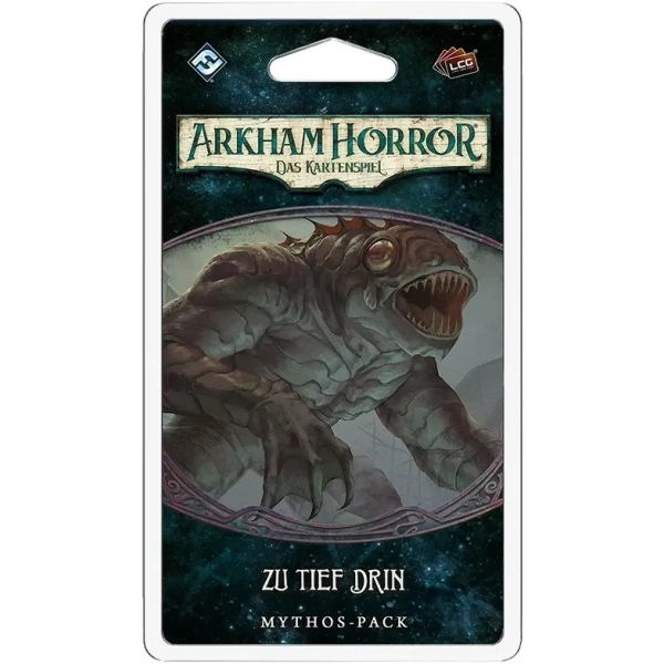 Arkham Horror - Das Kartenspiel - Zu tief drin Mythos-Pack (Innsmouth 1)