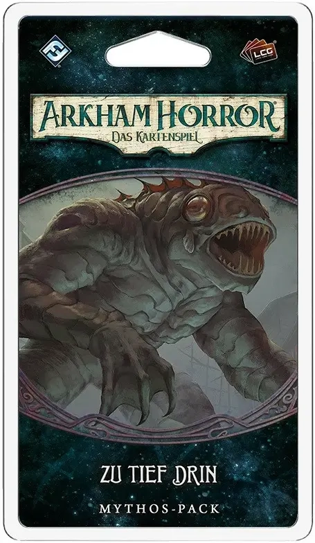 Arkham Horror - Das Kartenspiel - Zu tief drin Mythos-Pack (Innsmouth 1)