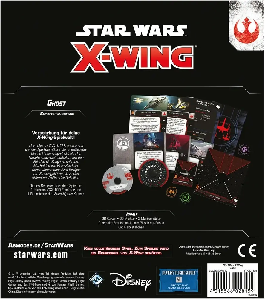 Star Wars: X-Wing 2.Edition - Ghost Erweiterungspack - DE