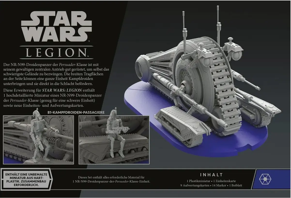 Star Wars: Legion - NR-N99-Droidenpanzer der Persuader-Klasse - Erweiterung