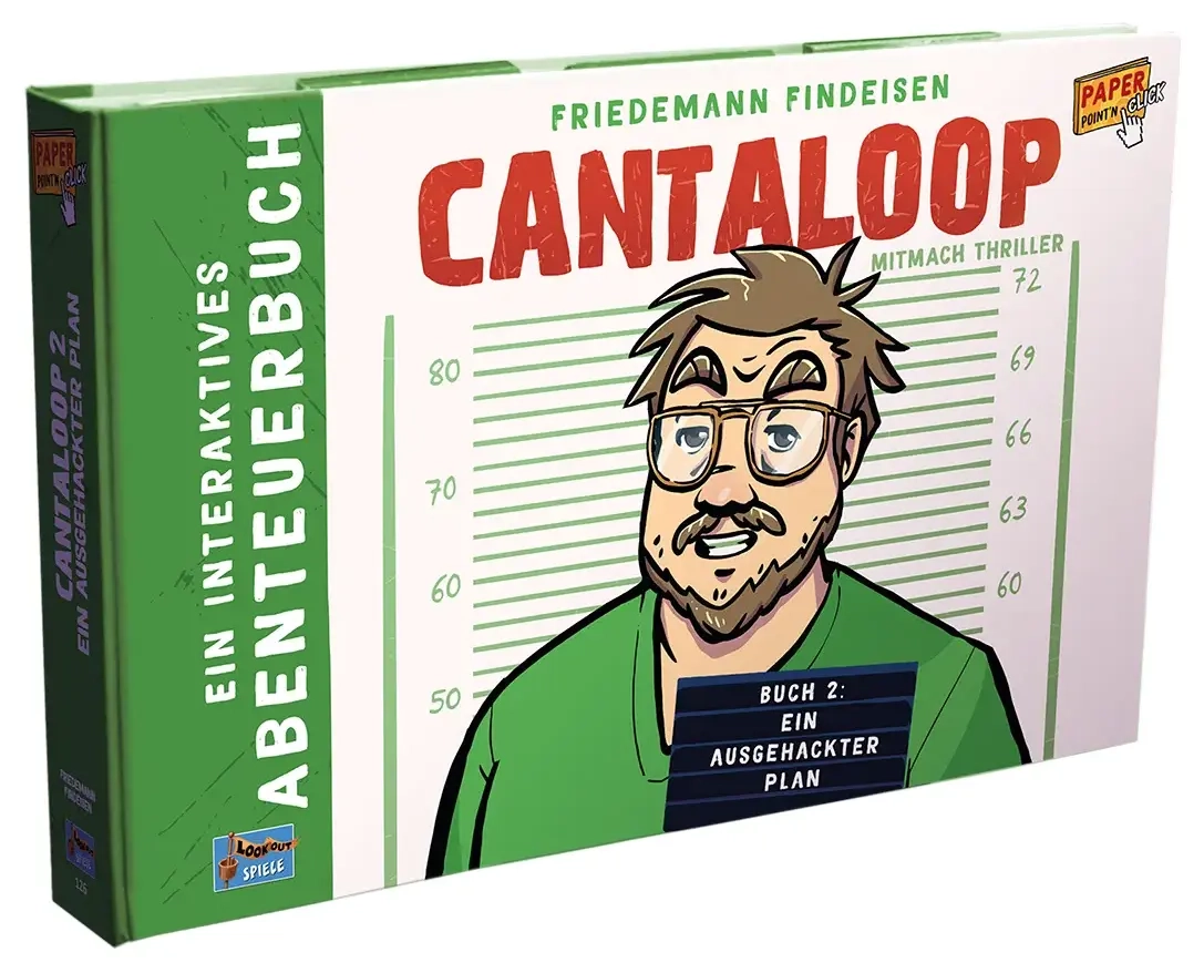 Cantaloop Buch 2 - Ein ausgehackter Plan