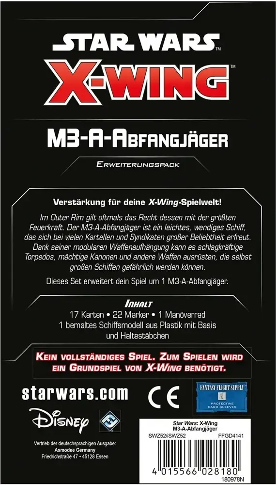 Star Wars: X-Wing 2.Edition - M3-A-Abfangjäger Erweiterungspack