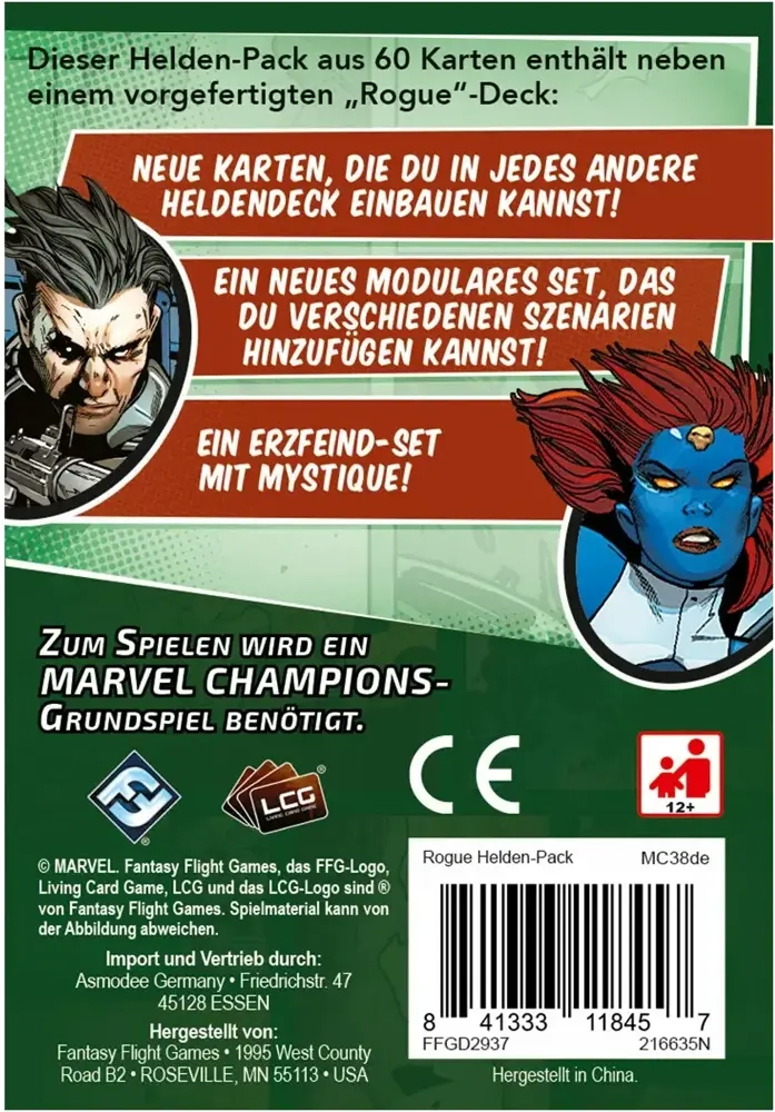 Marvel Champions - Das Kartenspiel - Rogue Erweiterung