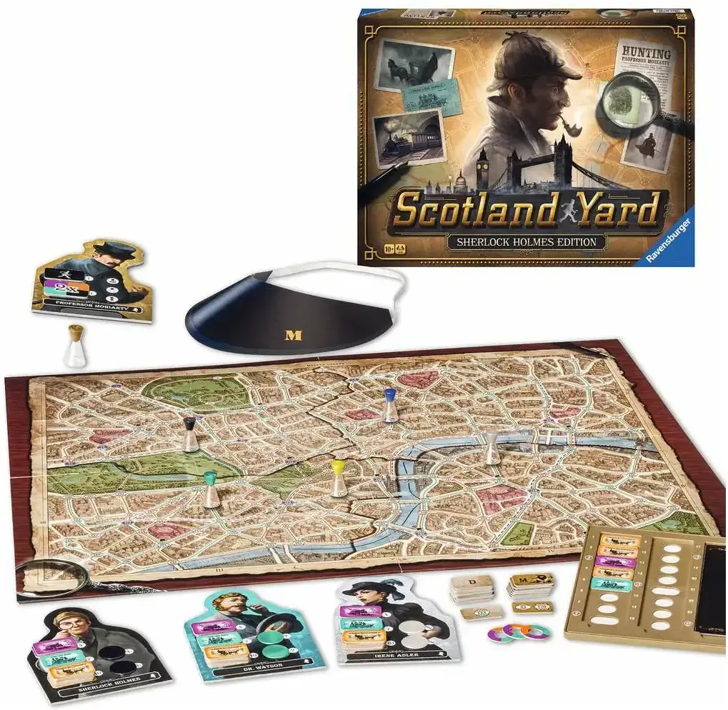 Scotland Yard – Sherlock Holmes Edition - DE/FR/IT/EN