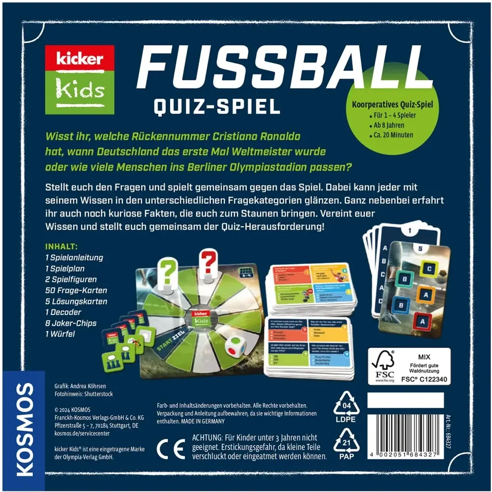 Kicker Kids Fussball-Quiz