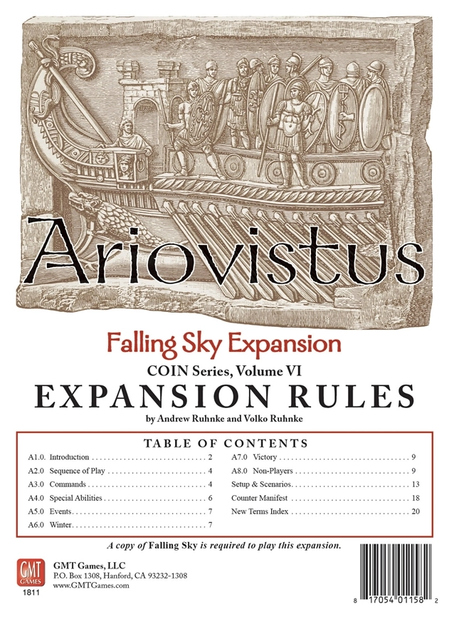 Ariovistus: A Falling Sky Expansion - EN