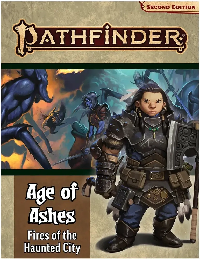 Pathfinder Adventure Path: Fires of the Haunted City (Age of Ashes 4 of 6) 2nd Edition - EN