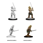 Pathfinder Battles Deep Cuts Unpainted Miniatures - Male Human Barbarian 