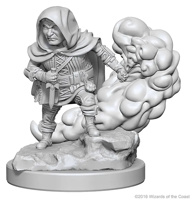 D&D Nolzur's Marvelous Unpainted Miniatures - Halfling Male Rogue