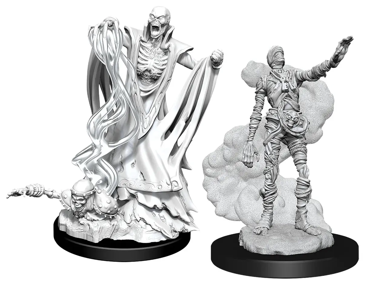 D&D Nolzur's Marvelous Miniatures - Lich & Mummy Lord