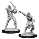 D&D Nolzur's Marvelous Miniatures Miniaturen unbemalt Wight & Ghast