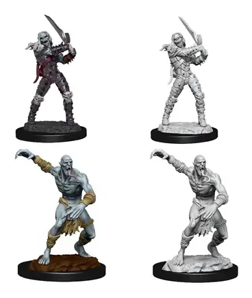 D&D Nolzur's Marvelous Miniatures Miniaturen unbemalt Wight & Ghast