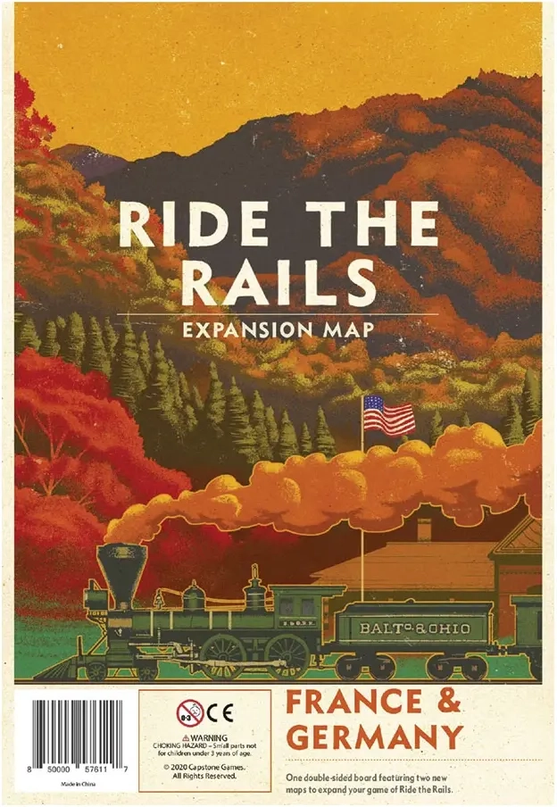 Ride the Rails: France & Germany - Expansion - EN