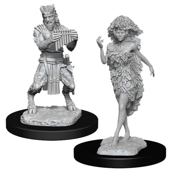 D&D Nolzur's Marvelous Miniatures - Satyr & Dryad