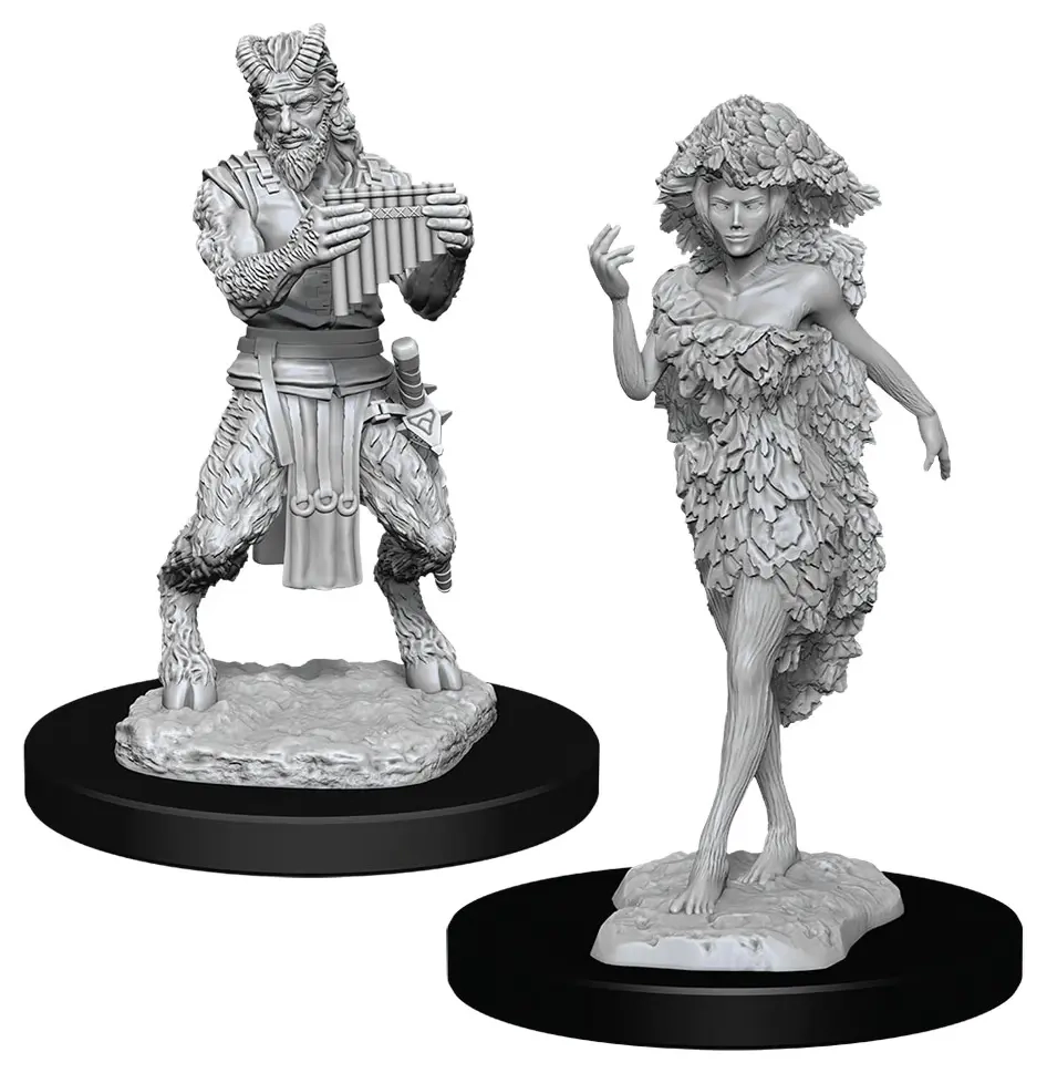 D&D Nolzur's Marvelous Miniatures - Satyr & Dryad