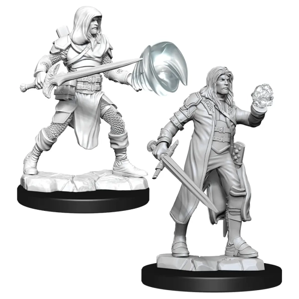 D&D Nolzur's Marvelous Miniatures unbemalt Multiclass Fighter & Wizard Male